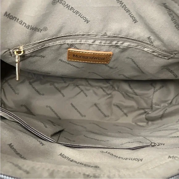 Montana West  3 Pc Bag Set in Maroon - Picture 8 of 9